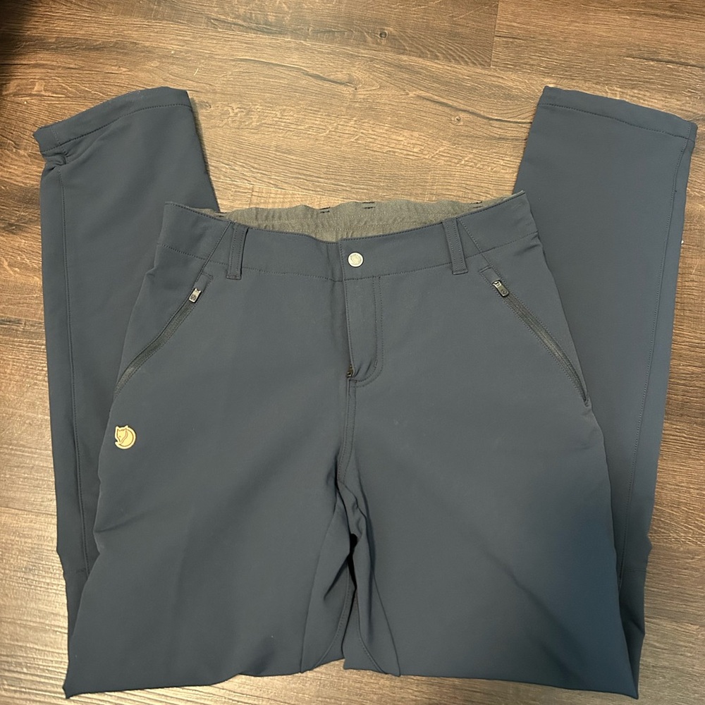 Fjallraven Abisko Winter Stretch Trousers in Dark Blue